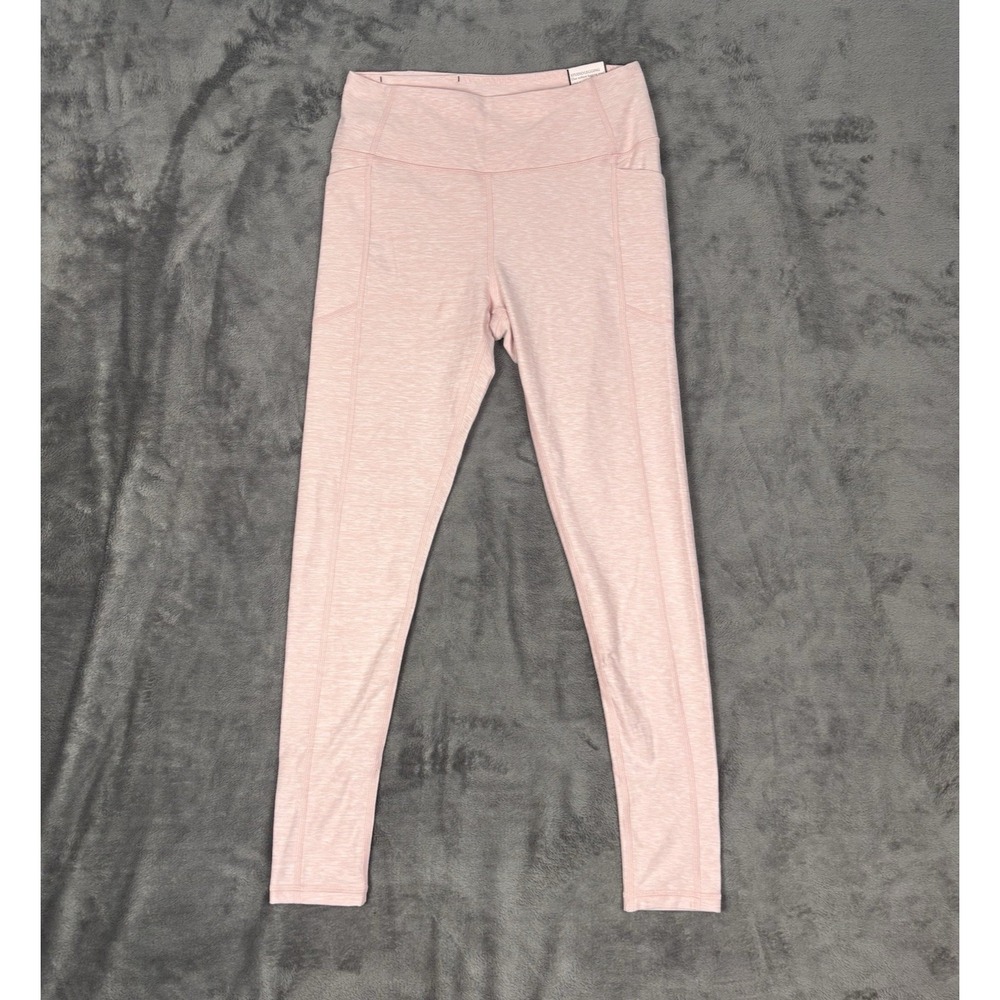 NWT Victoria Secret Studio Leggings 7/8 Length With Pockets Pink Size 10 Regular